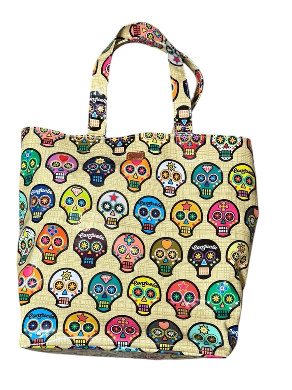 Consuela Sugar Skulls Basic Large Tote Bag - Picture 3 of 13